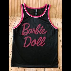 NWOT Barbie Perfect 10 Mesh Jersey Tanktop